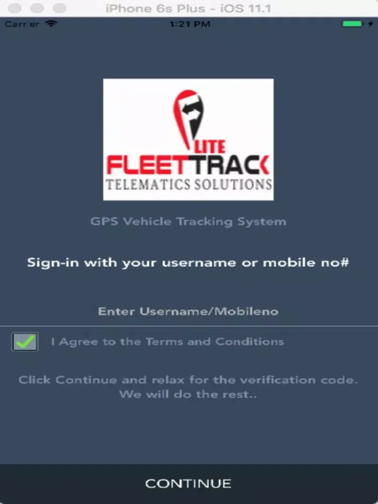 Скриншоты FLEETTRACK LITE iPad 